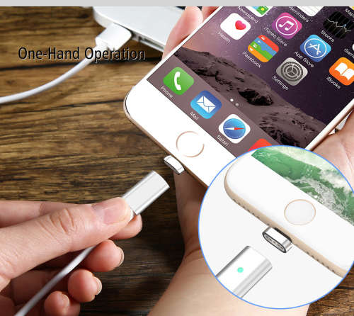 Magnetic Super Fast 2.4A Micro USB Charger Cable