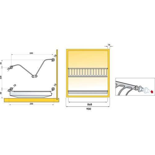 Dish rack on special