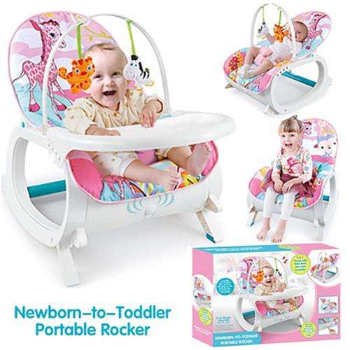 Baby Infant Rocker Bouncer Newborn Toddler Portable Rocker Swing Vibration