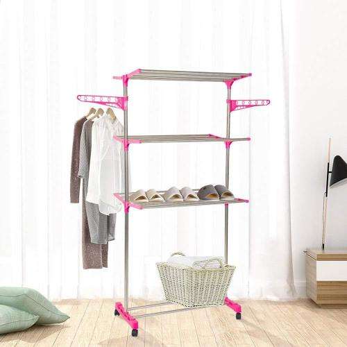 Foldable 3 Tier Clothes Dryer Rack