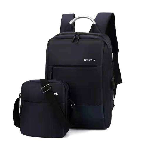 Men's Backpack USB Charge Waterproof Multi-functional Large Capacity Bag