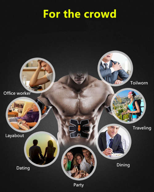 6 PACK EMS BEAUTY BODY MOBILE GYM