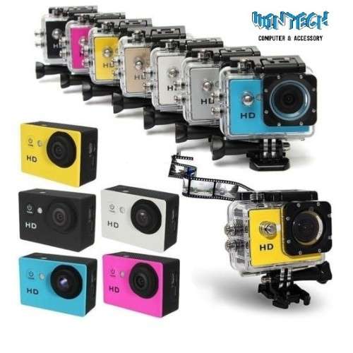 HD 1080P MJPEG 2 inch LCD IP68 30m Waterproof Sports Action Camera DVR