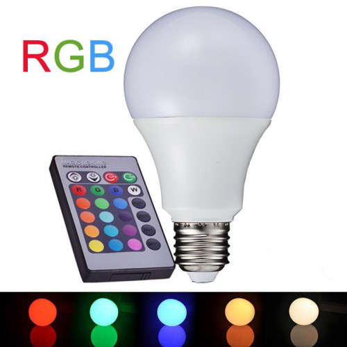 Remote control led colorful lamp