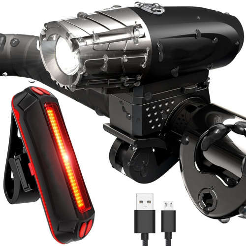 USB Rechargeable LED Bike Front Light