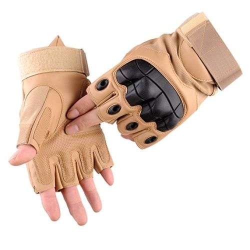 Tactical Gloves Military Rubber Hard Knuckle Gloves