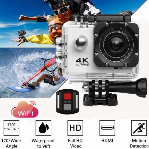 Ultra HD 4K Wifi Action Sports Camera waterproof