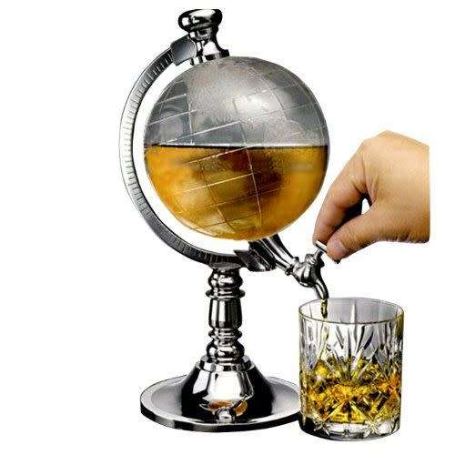 BEVERAGE DISPENSER GLOBE SHAPE