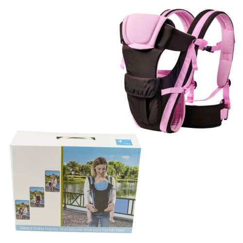 Ademend Voor Facing Baby Carrier 4 in 1 Baby Comfortabele Sling Backpack Pouch Wrap Nieuwe Pasgebore