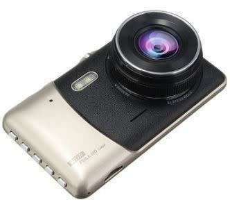 Dash Cam with Wide Angle & Dual Camera Reversing Recorder Car DVR