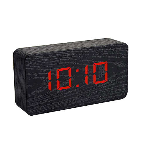 Digital Wooden Style Alarm Clock