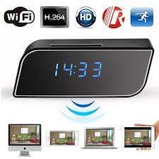 Hidden Camera Alarm Clock Motion Security HD 720P Wireless Wifi IP Spy Hidden Camera IR DV Cam