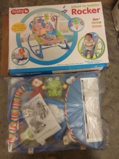 Baby Infant-to-Toddler Rocker - Blue