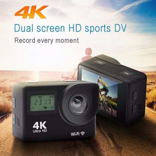 4K Ultra HD 1080P Sports Action Camera WIFI Waterproof LCD