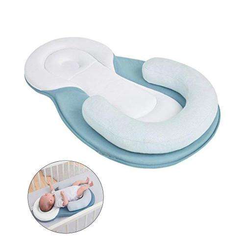 Newborn Baby Anti-Roll Head Cushion Pillow Prevent Flat Sleep Nest Pod