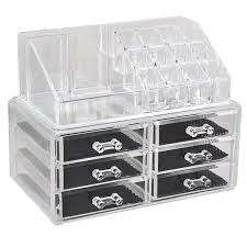Cosmetic Make-Up Jewellery Acrylic Organizer - 6 Drawer