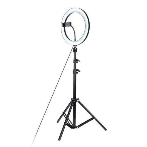 Multiple-mode LED Ring Light On Tripod