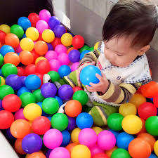 Multicoloured Fun Balls - 100 Piece