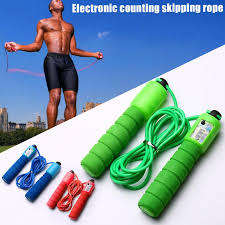 Digital Skipping Rope Adjustable Speed Skipping Jump Rope With Counter