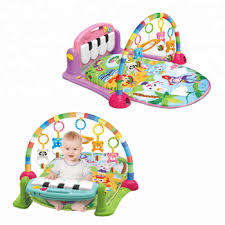 Baby play gym with music