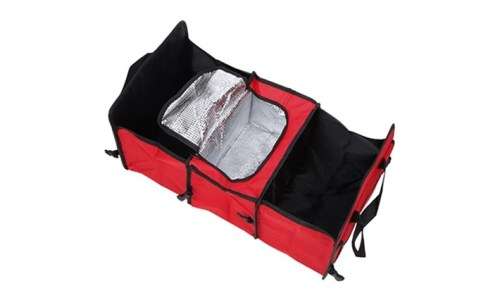 Collapsible Trunk Organizer with Cooler Bag