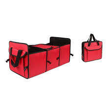 Collapsible Trunk Organizer with Cooler Bag