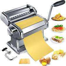 Household Pasta Noodle Machine Stainless Steel Manually Pressing Machine