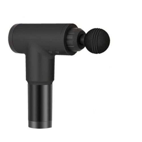 Massage Fascia Gun Massager Deep Muscle Relief Body Relax - Black