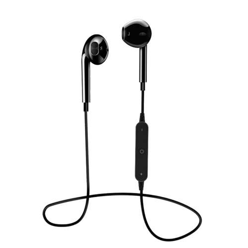 t Bluetooth Wireless Headphones Earbuds with Mic Sport Headsets - Black