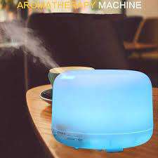 LED 500ML Aroma Diffuser Atomizer Air Humidifier