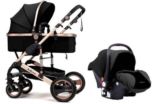 Belecoo 3 in 1 Baby Stroller Belecoo Tyrant Luxury Stroller