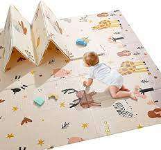 Large Foldable Baby Play Mat Waterproof Crawling Mat