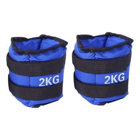 Ankle Weights Sport GYM Exercise Fitness Running Training Leg Sandbag - 2.0 kg