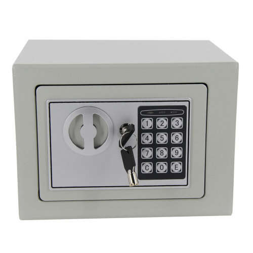 Electronic Safe Box Digital Security Keypad Lock - white