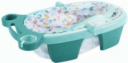 Infant Fold Away Baby Bath - Blue