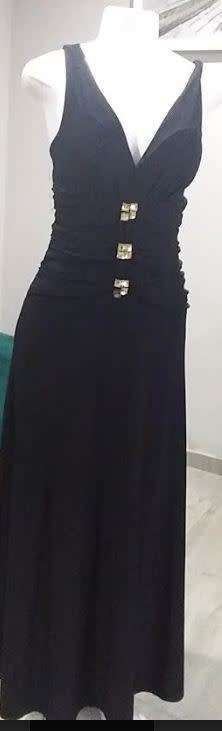 STUNNING BLACK MATRIC FAREWELL DRESS