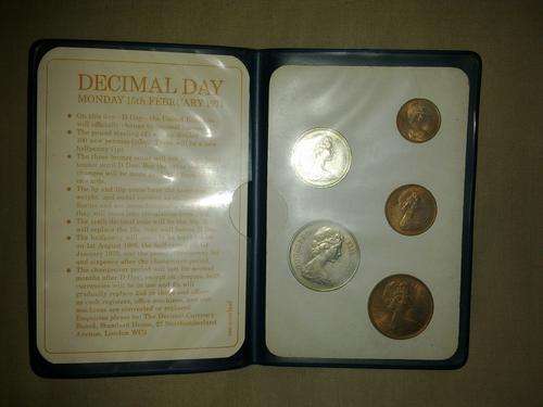 CLEARANCE SALE - BRITAIN"S FIRST DECIMAL COINS - 1971