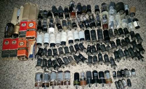 Huge Lot Of Vacuum Tubes