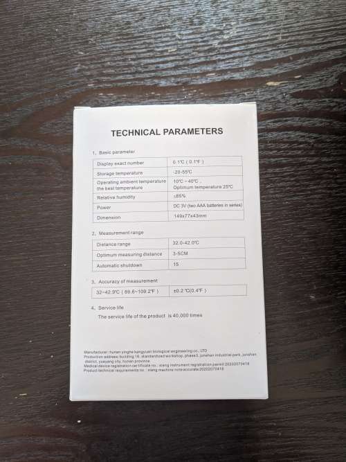 Non Contact Infrared Thermometers