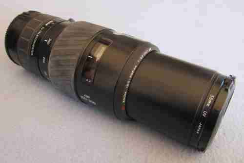 Minolta Autofocus 100-300mm zoom lens with Vivitar 2x converter