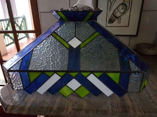 Stained Glass Hanging Light Shade
