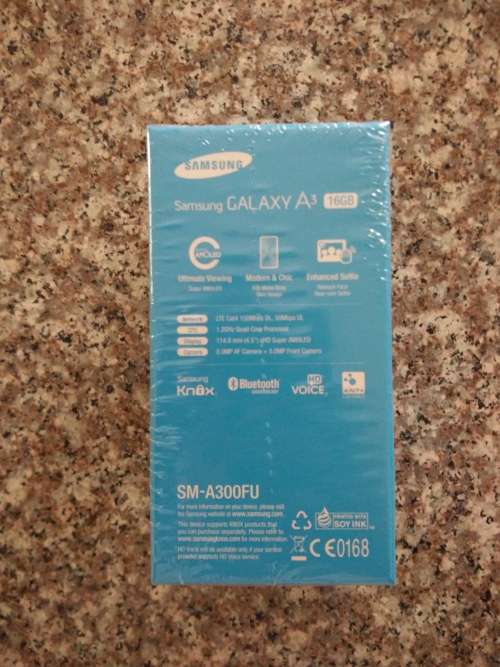 Brand Sealed Samsung Galaxy A3 LTE Smartphone