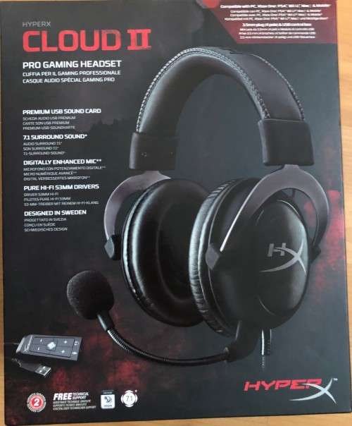 HyperX Cloud II (Gunmetal and Black)