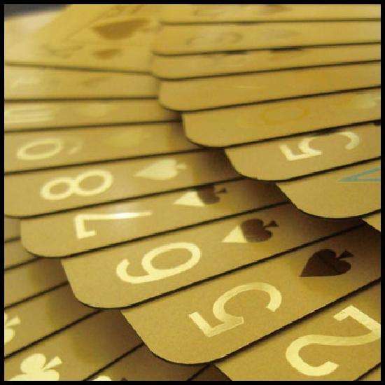 *** CRAZY AUCTION*** 24K Gold Plated Playing Cards Set *** STARTING @ R1!!! ***