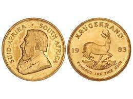 1 OZ KRUGERRAND *1983* GOLD BULLION MINTSTATE