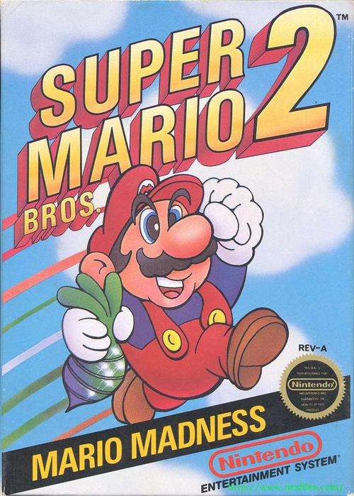 NES Super Mario 2!!! A great and very rare game!