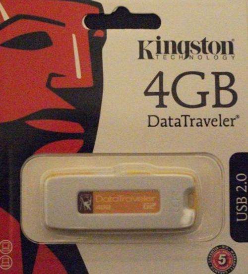4GB Kingston Data Traveller Generation 2