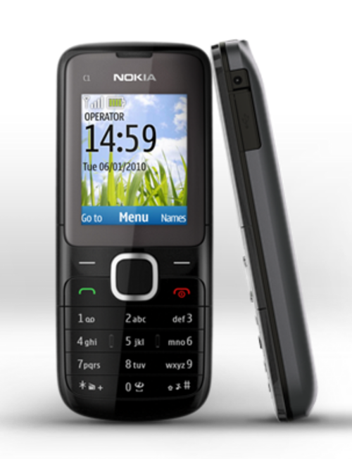 Nokia C1-01, Bluetooth, Radio, Internet, Camera, MicroSD, Unused NEW @ Crazy R1 Gowelldeals