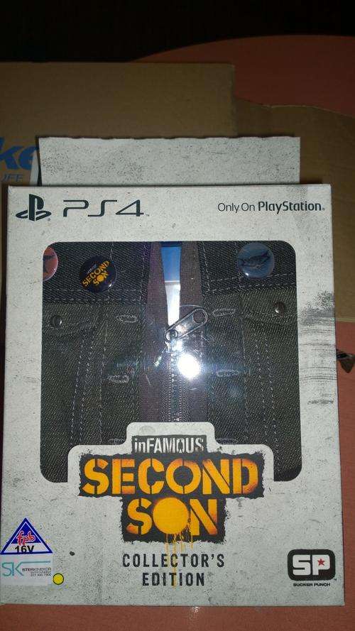 Collector's Edition Infamous Second Son Playstaion 4