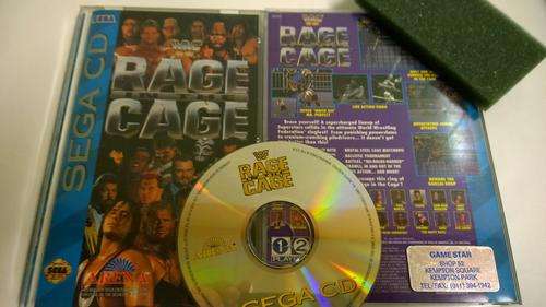 WWF RAge in the Cage Sega Mega CD